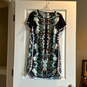 Greylin tie dyed shift dress